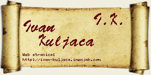 Ivan Kuljača vizit kartica